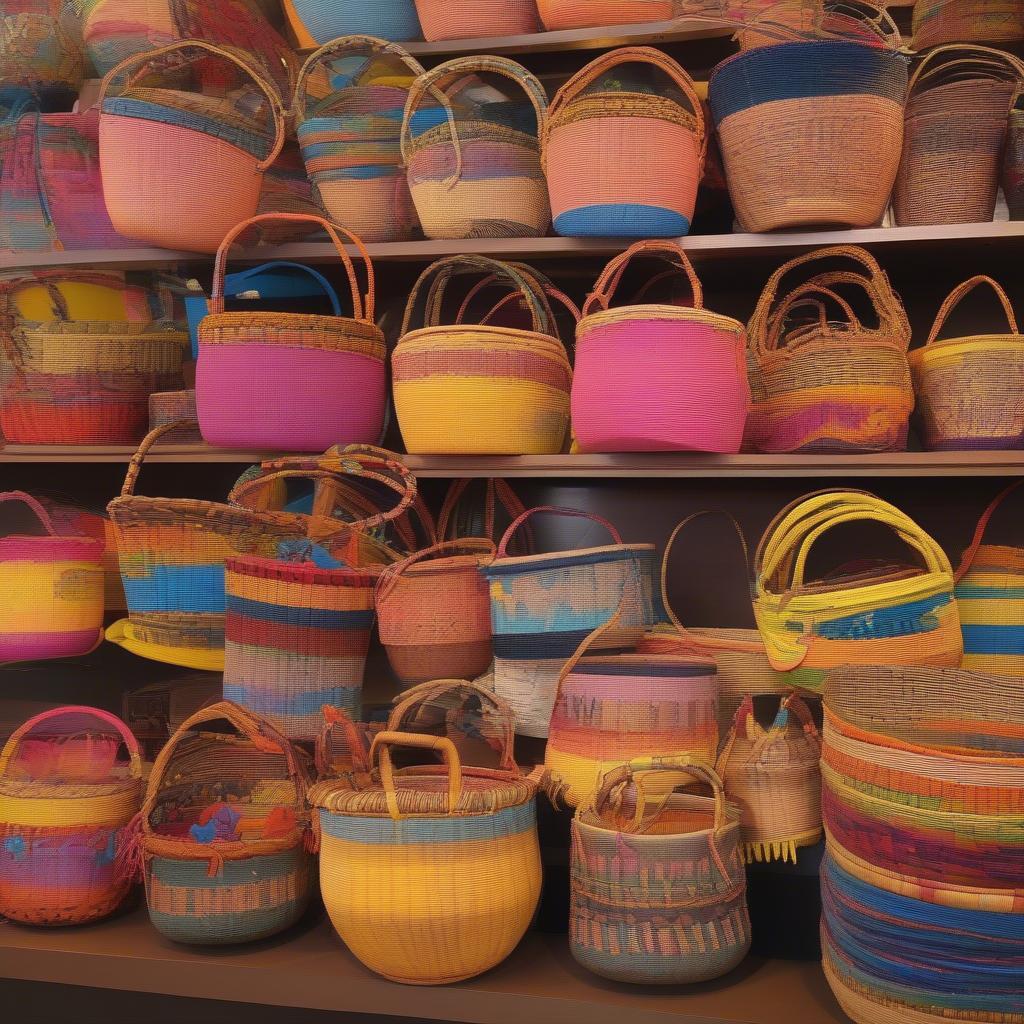 Finished Children Basket Display