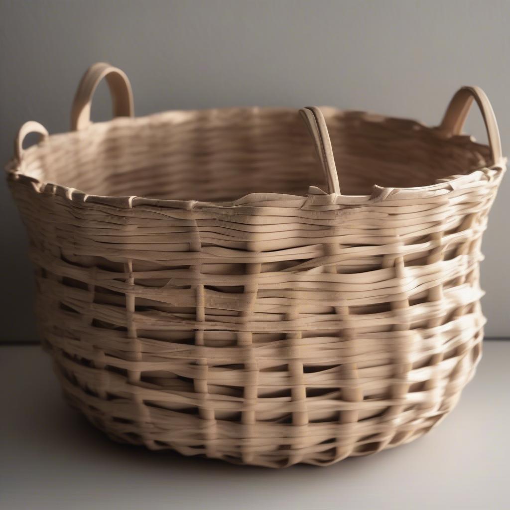 Finished Newspaper Basket