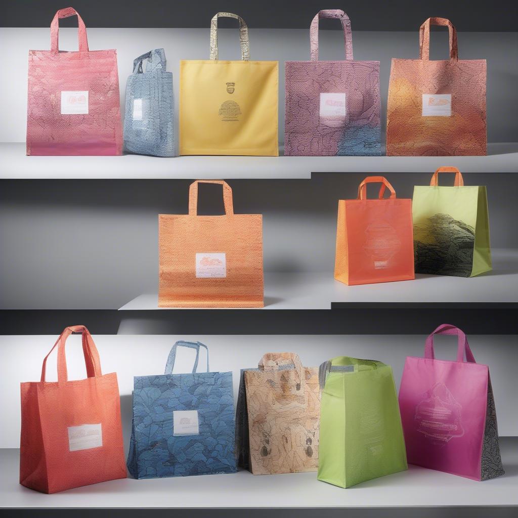 Finished Printed Non-Woven Bags