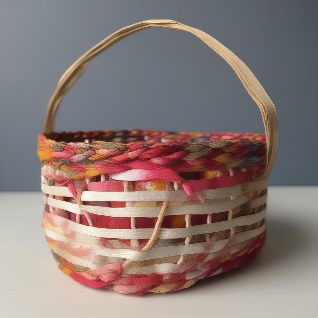 Finished Toilet Paper Roll Basket