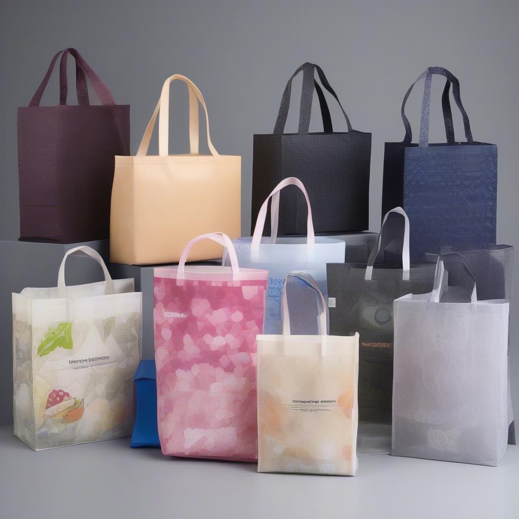 Finished Ultrasonic Non-Woven Bags