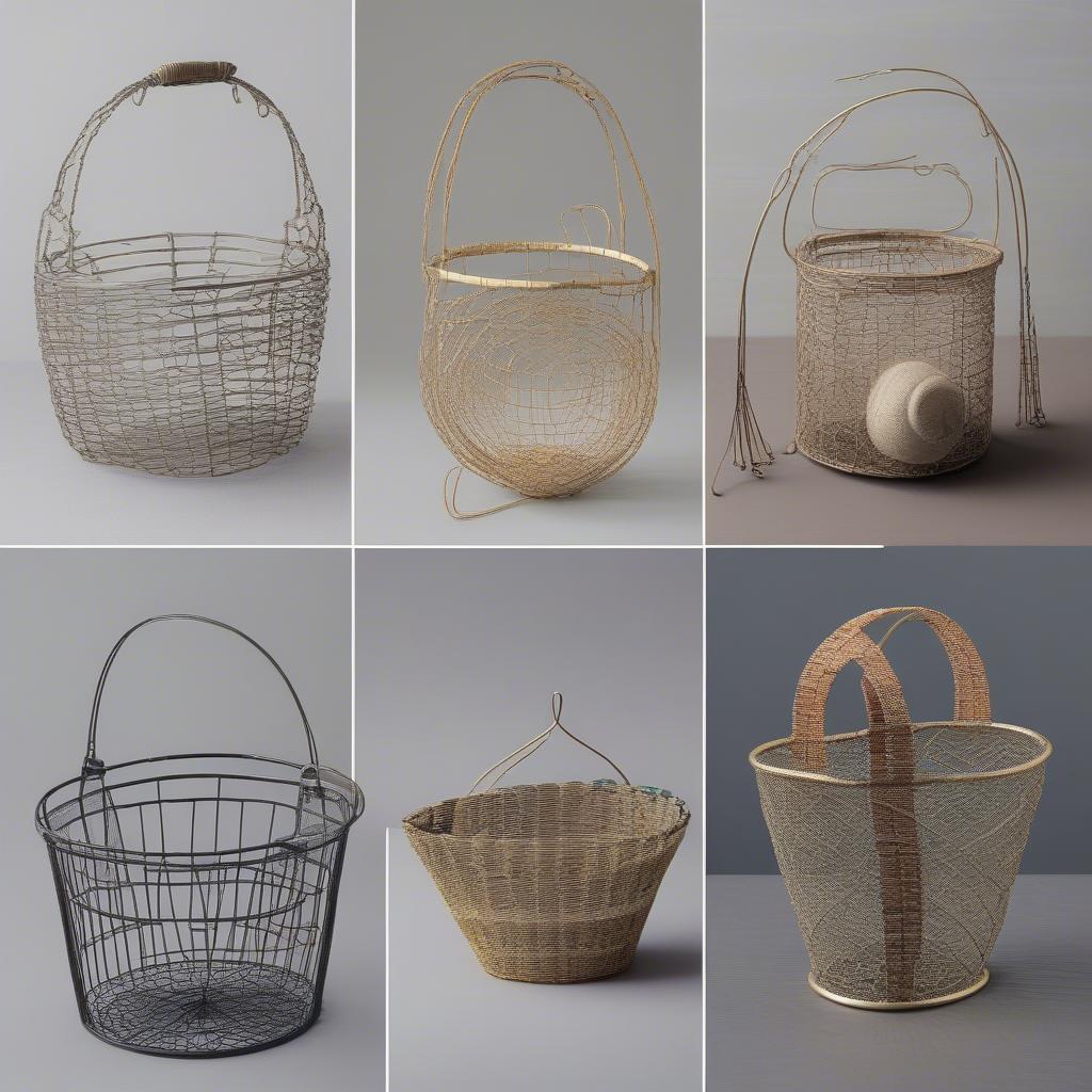 Examples of Finished Wire Baskets