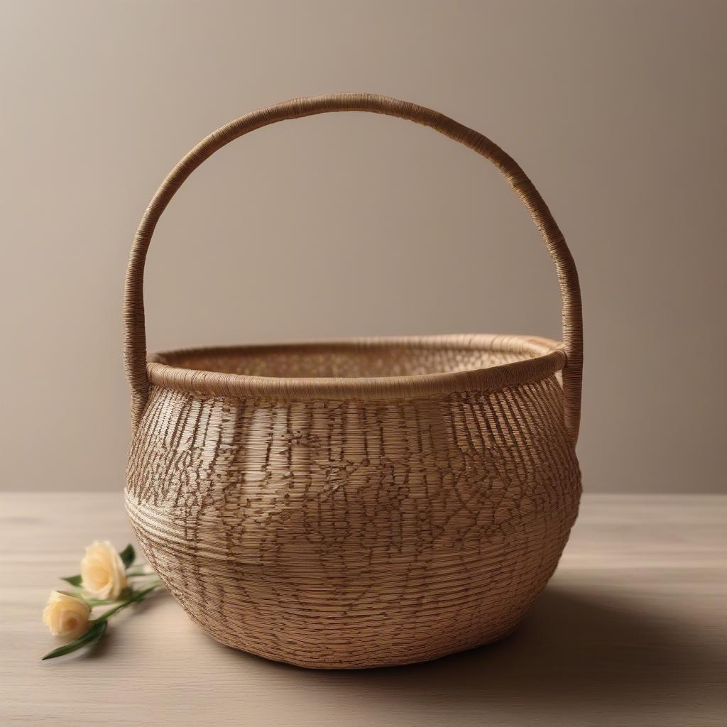 Finished Woven Basket