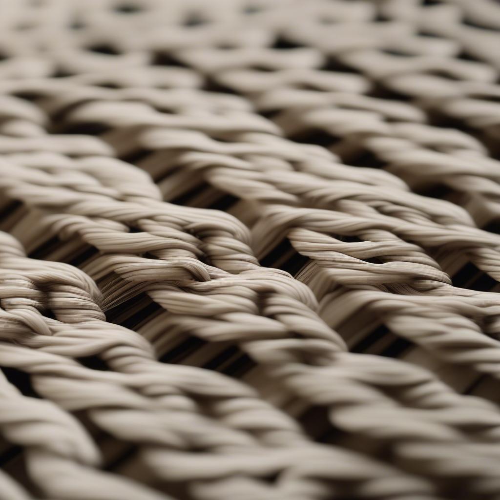 A Beautifully Woven Chair Seat