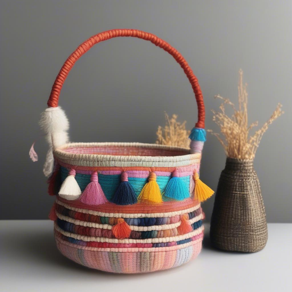 Finished Yarn Basket