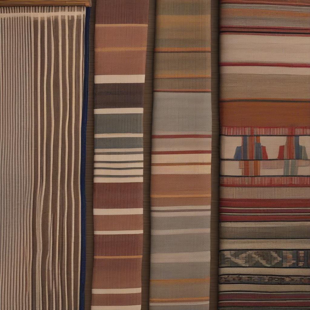 Examples of Flat Weave Items