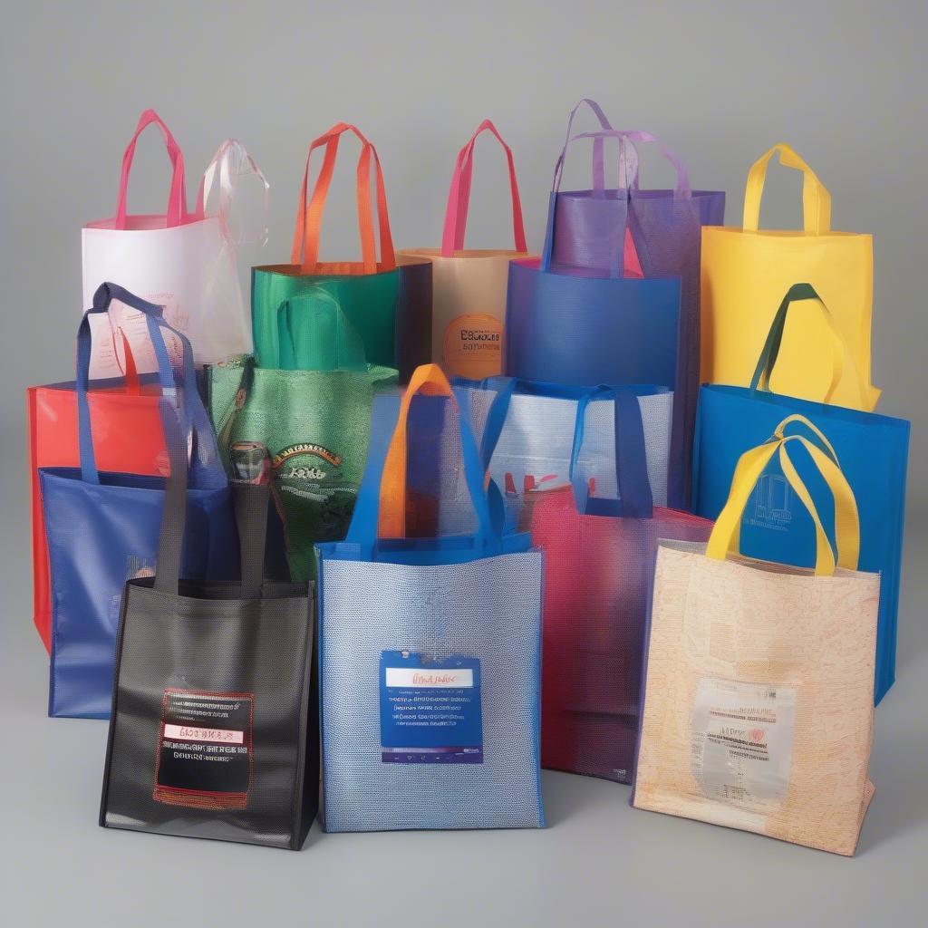 Fold PP Laminated Non Woven Tote Bag Specifications