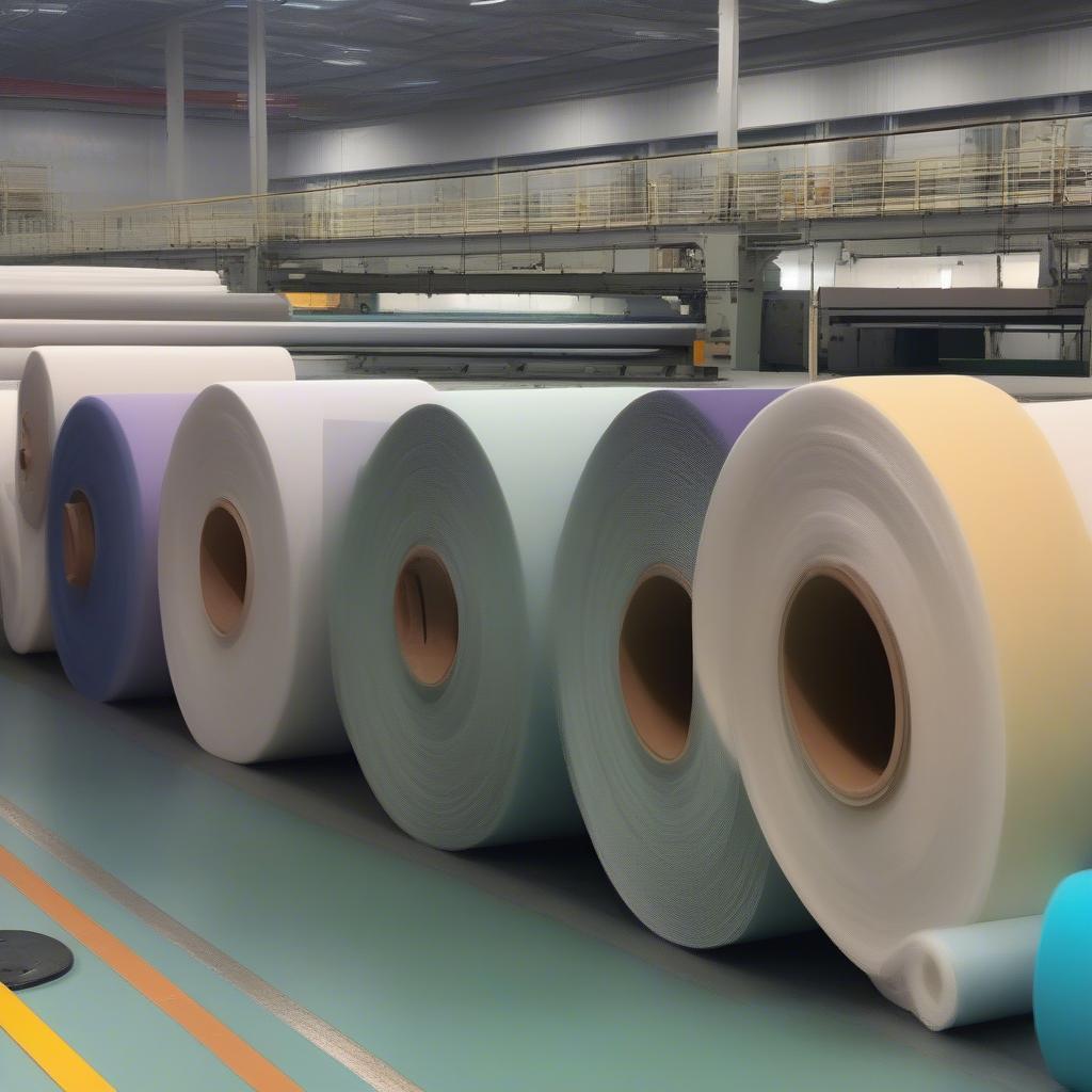 Inspecting Non-Woven Fabric Rolls