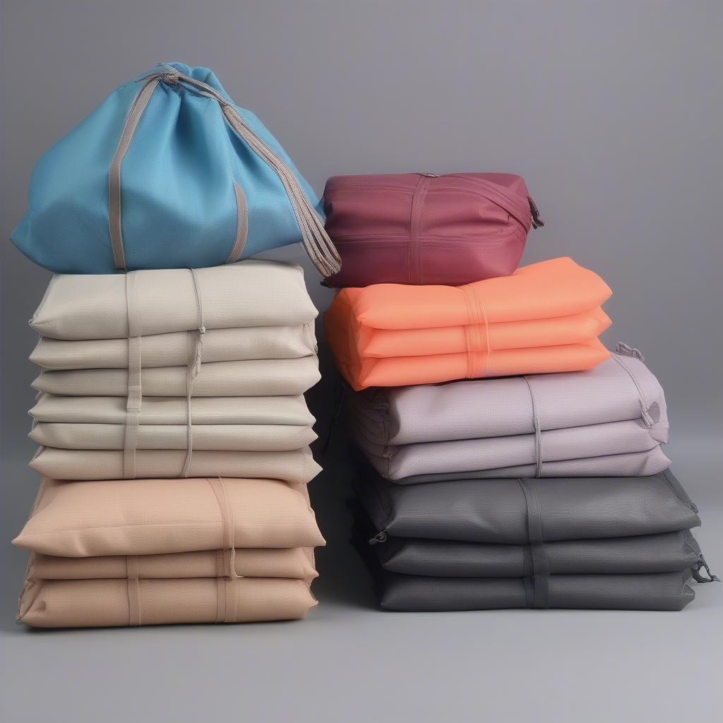 Folded Non Woven Bags for Easy Storage