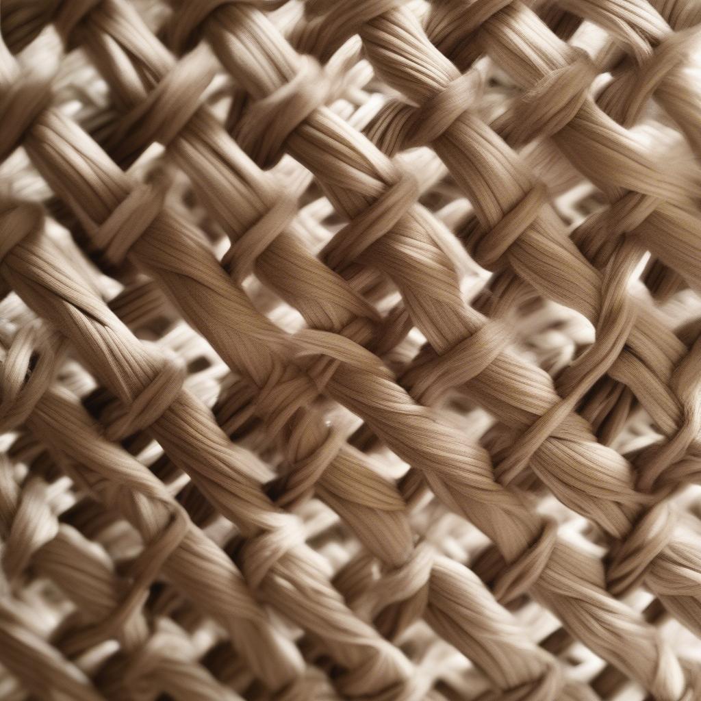 Four Corner Rush Weave Pattern