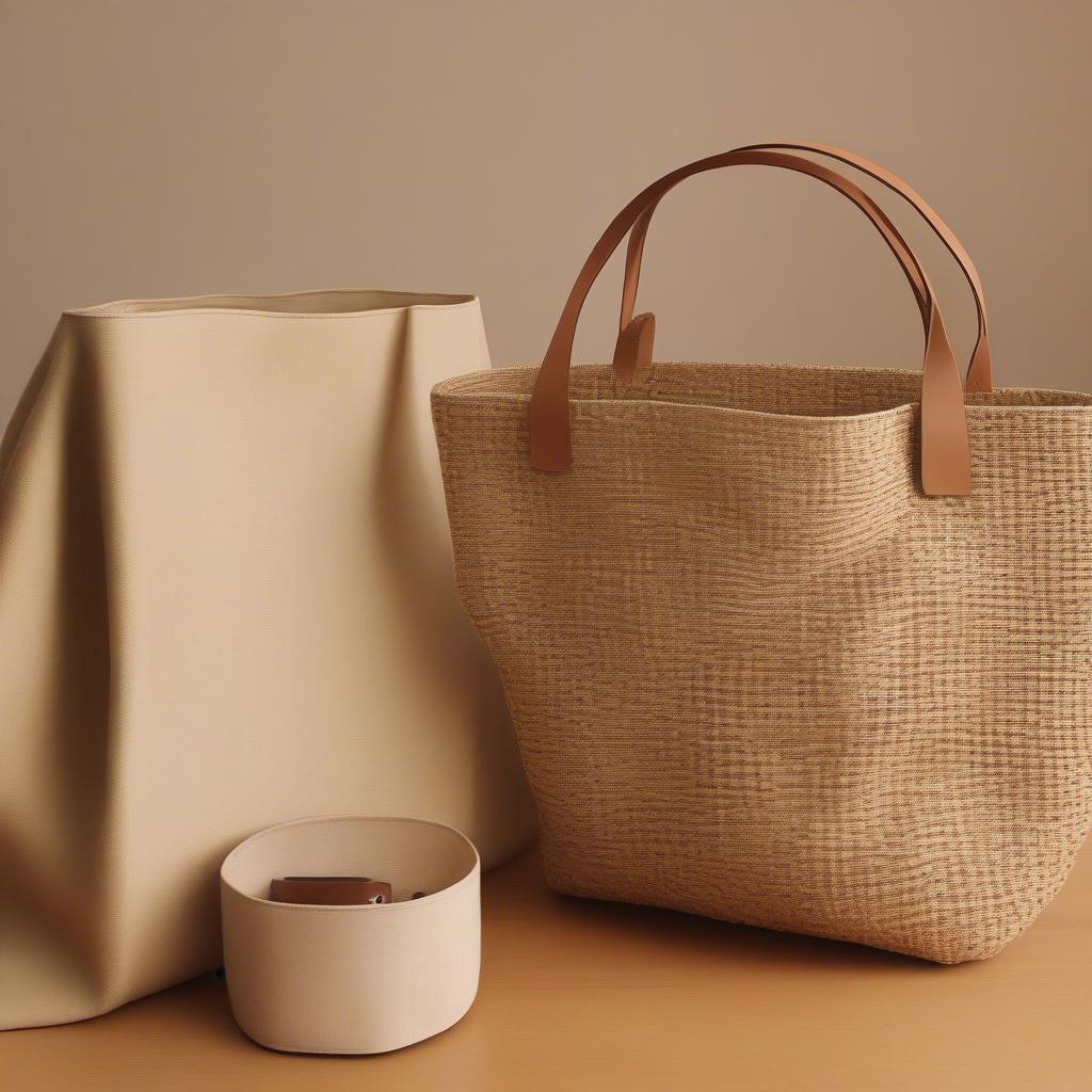 Frankie Shop Woven Tote Bag