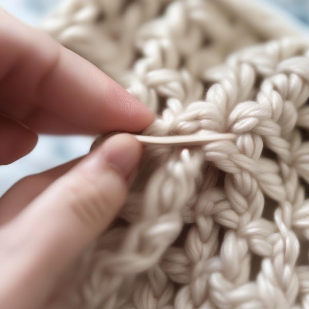 Free Basket Weave Crochet Pattern for Beginners