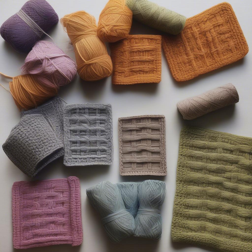 Free Basket Weave Dishcloth Patterns Online