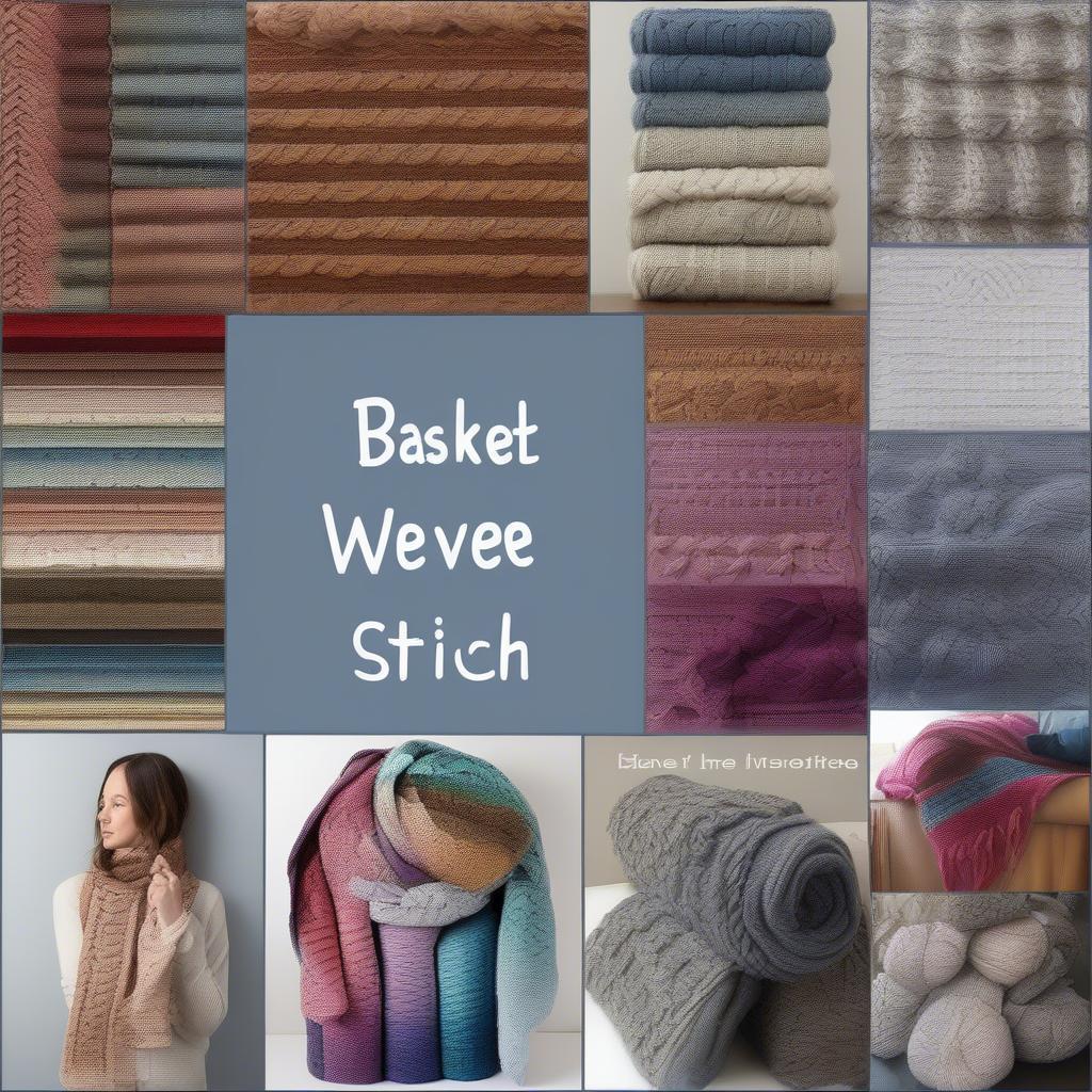 Free Basket Weave Knitting Patterns