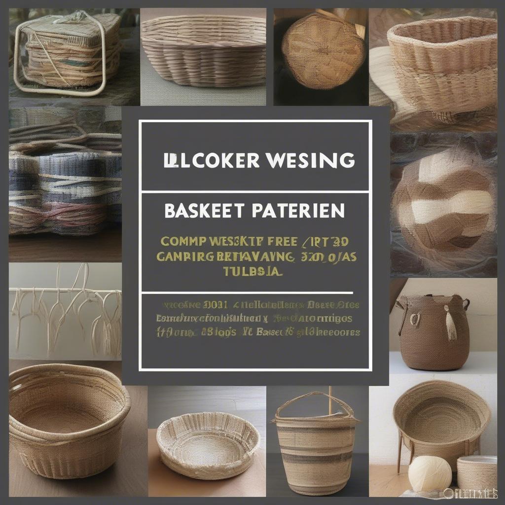 Free Online Basket Weaving Patterns and Tutorials