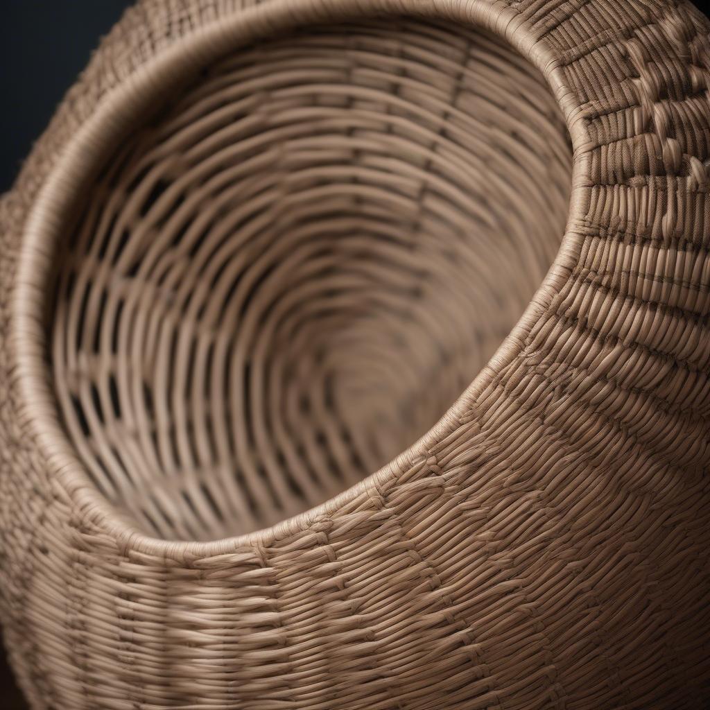 Ghanaian Elephant Weave Basket: Durability and Design