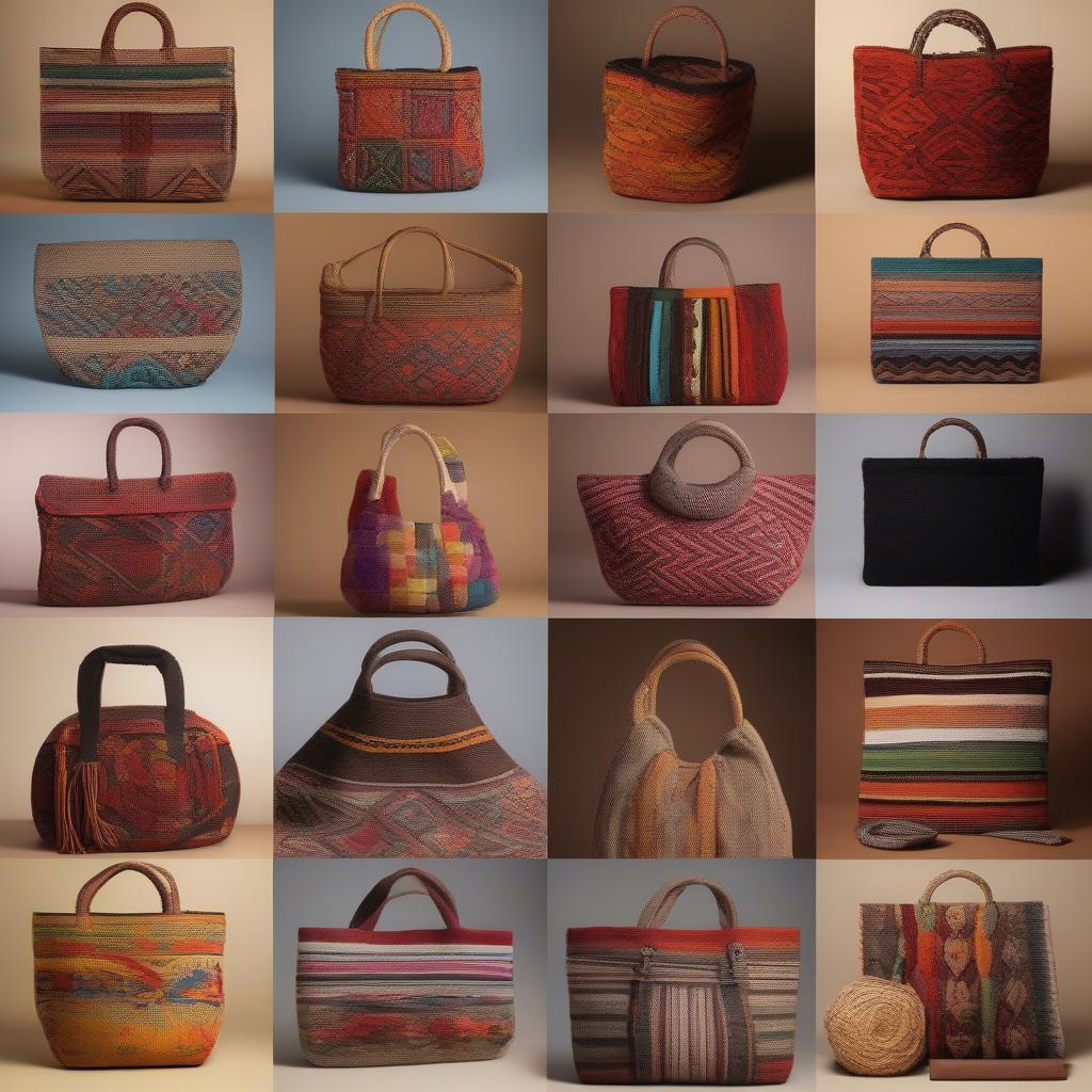 Woven Wool Bags from Around the World