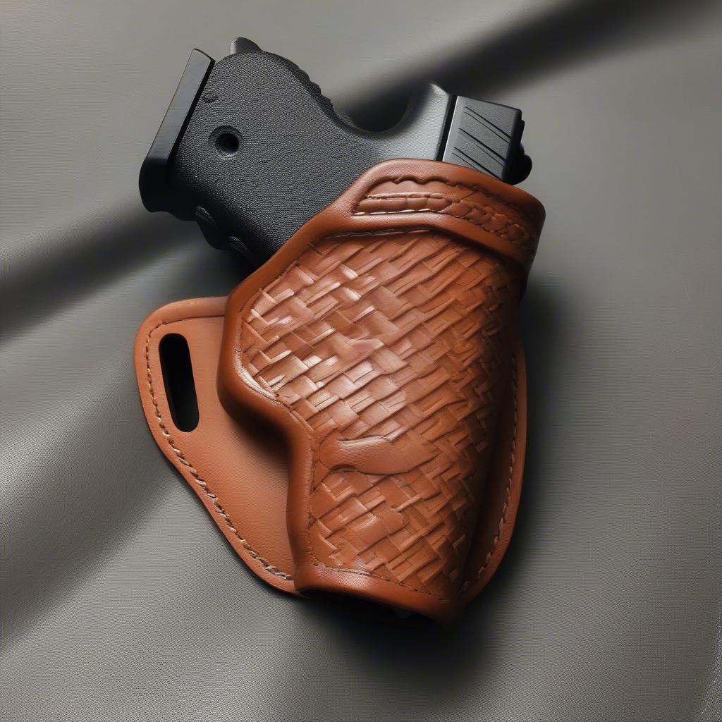 Glock 27 Level 2 Basket Weave Duty Holster