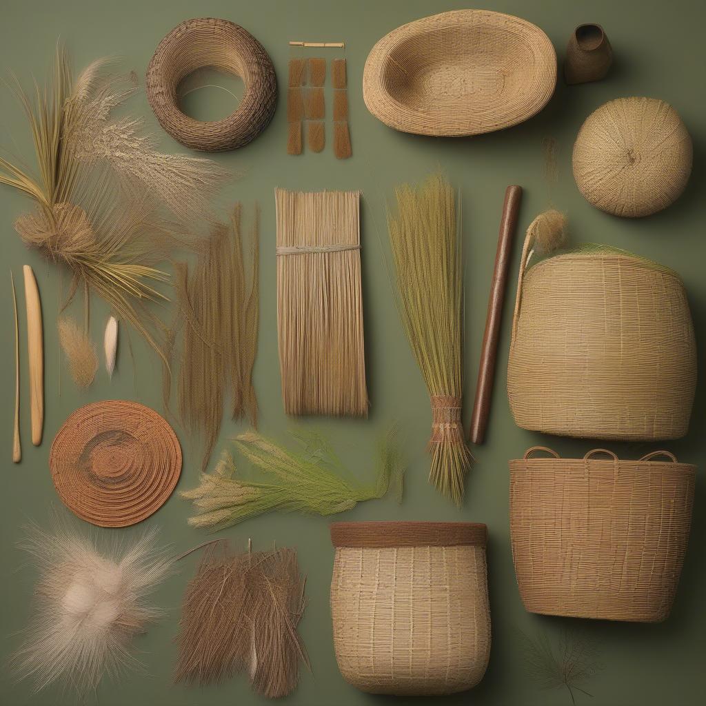 Natural Materials Used in Gullah Geechee Basket Weaving