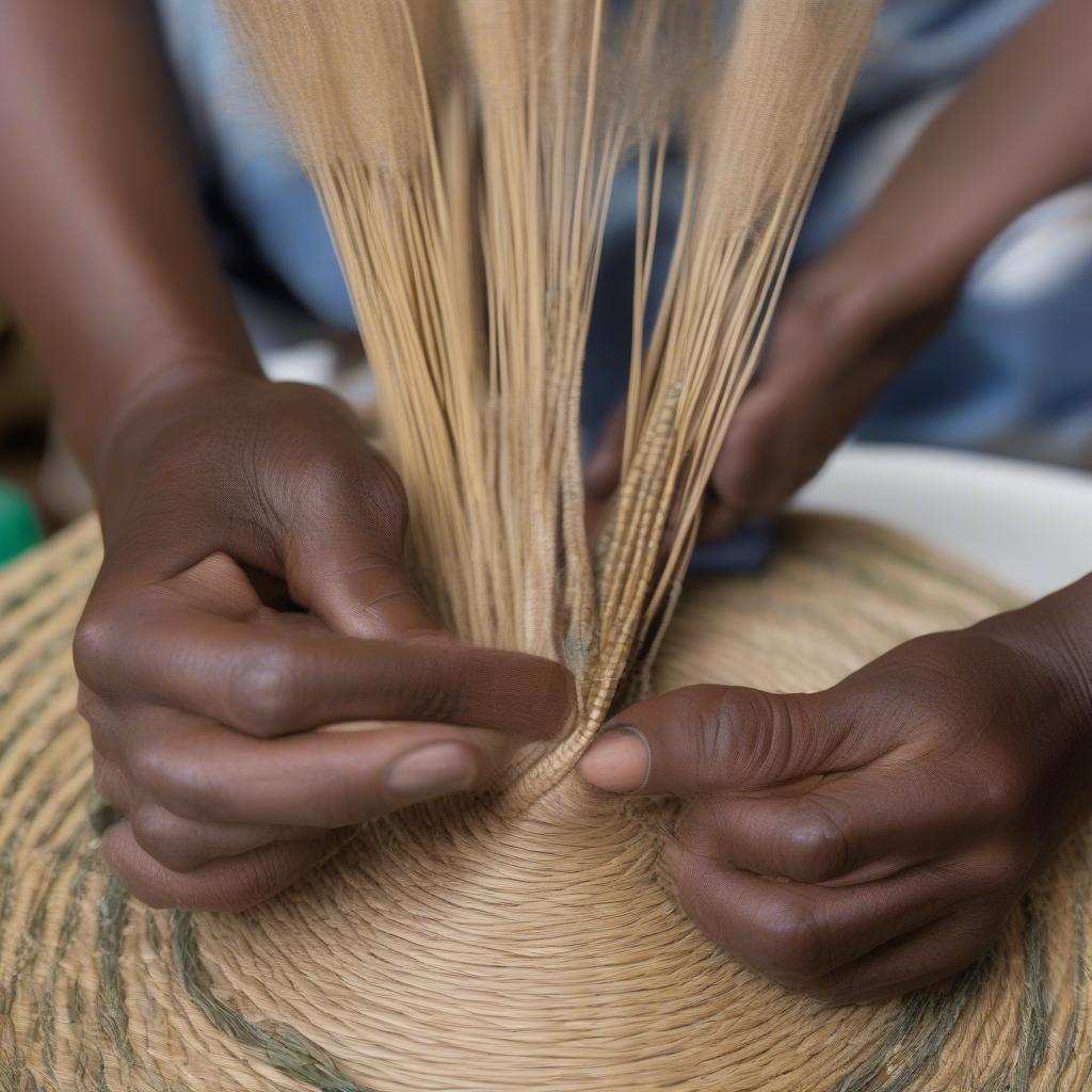 Traditional Gullah Geechee Basket Weaving Techniques