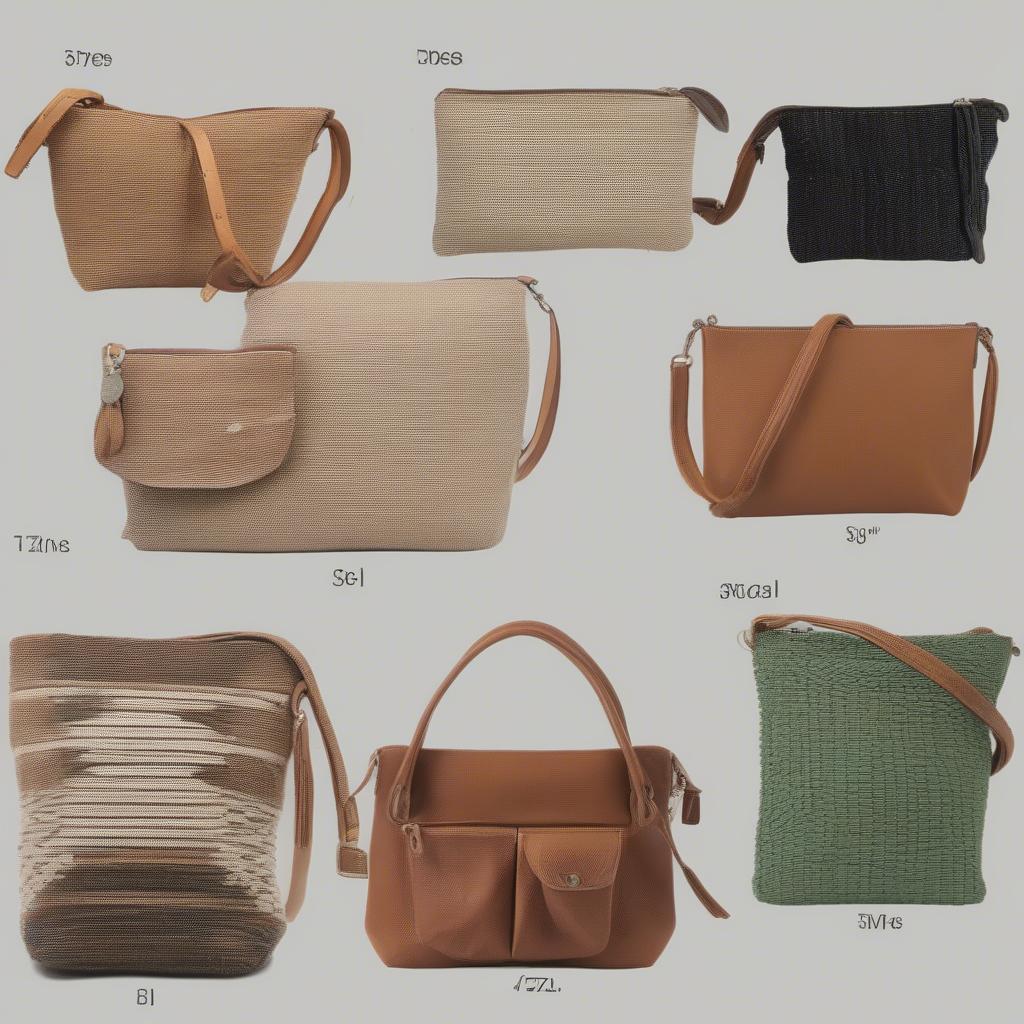 Hand Woven Cross Body Bag Sizing Guide