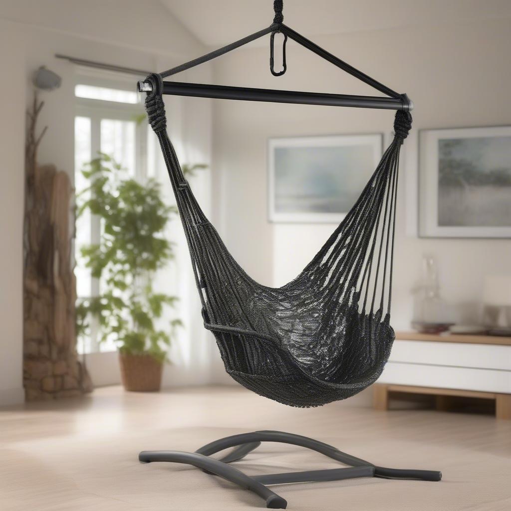 Properly Hanging a Nylon Weave Hammock Chair