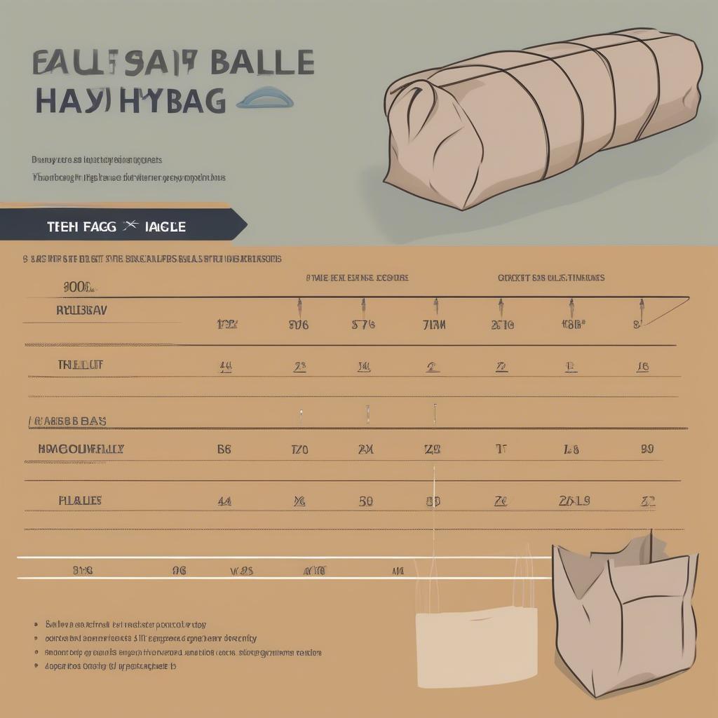 Hay Bale Bag Sizing Guide