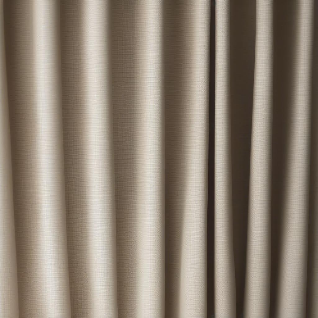 Heavy Basket Weave Fabric Drapes