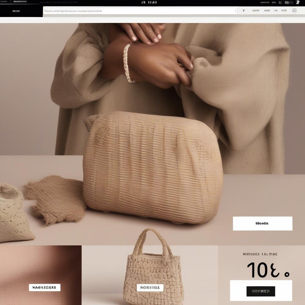 Shopping for H&M Weave Bags Online