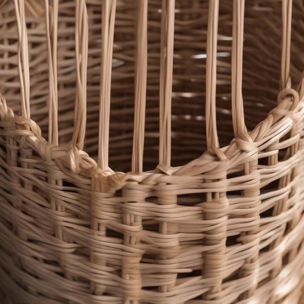 Materials Used in Hot Air Balloon Basket Weaving