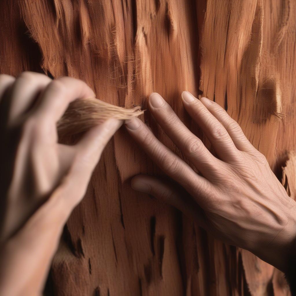 Identifying High-Quality Cedar Bark for Weaving