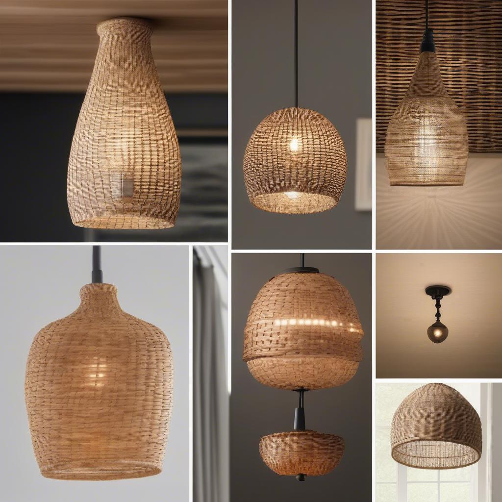 Incorporating Basket Weave Lights into Different Decor Styles