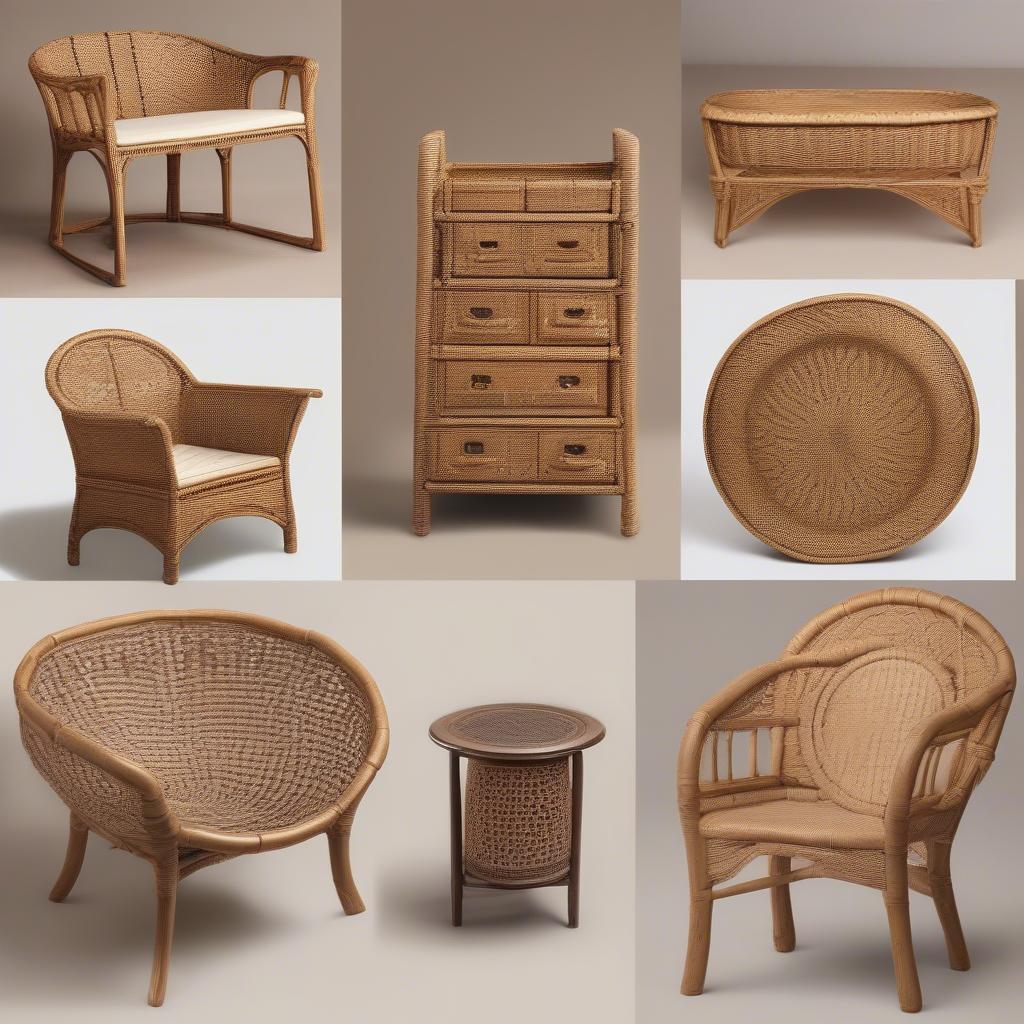 Traditional Indian Basket Weave Furniture Designs