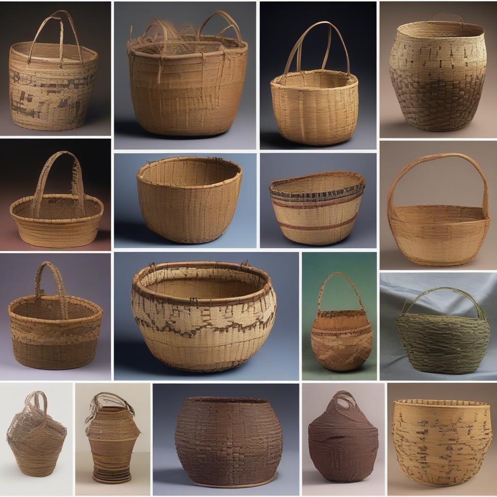 Historical Examples of Indian Weave Baskets