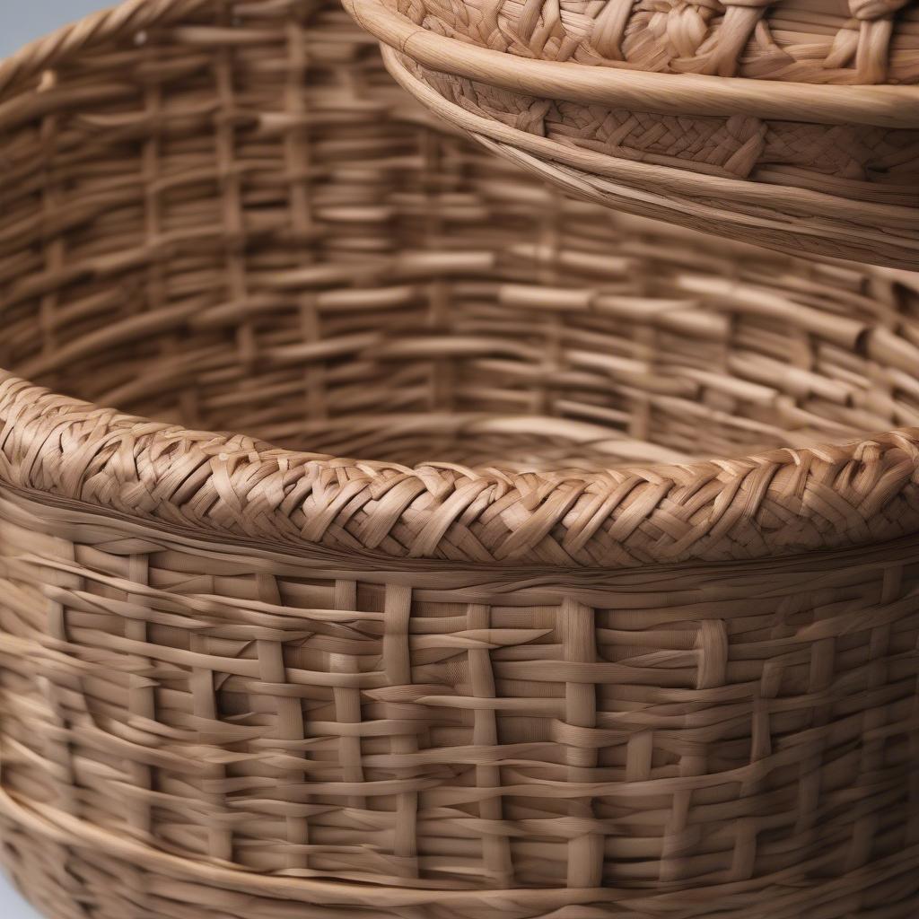 Intricate Basket Weaving Detail