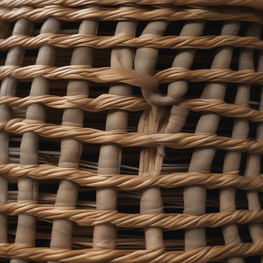 An Intricate Woven Basket