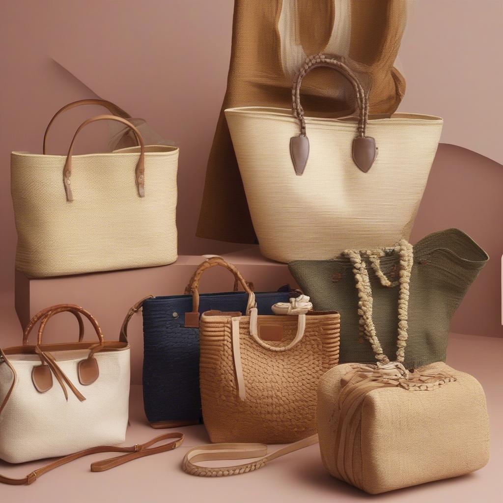 J Crew Woven Bag Styles: Tote, Crossbody, and Clutch