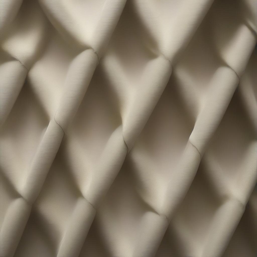 Close-up view of the intricate basket weave pattern on JCPenney curtains, highlighting the texture and craftsmanship.