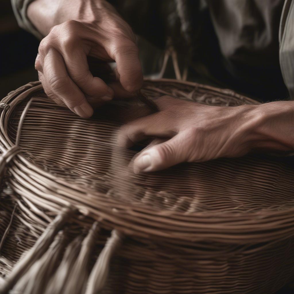 John McGuire's Innovative Basket Weaving Techniques