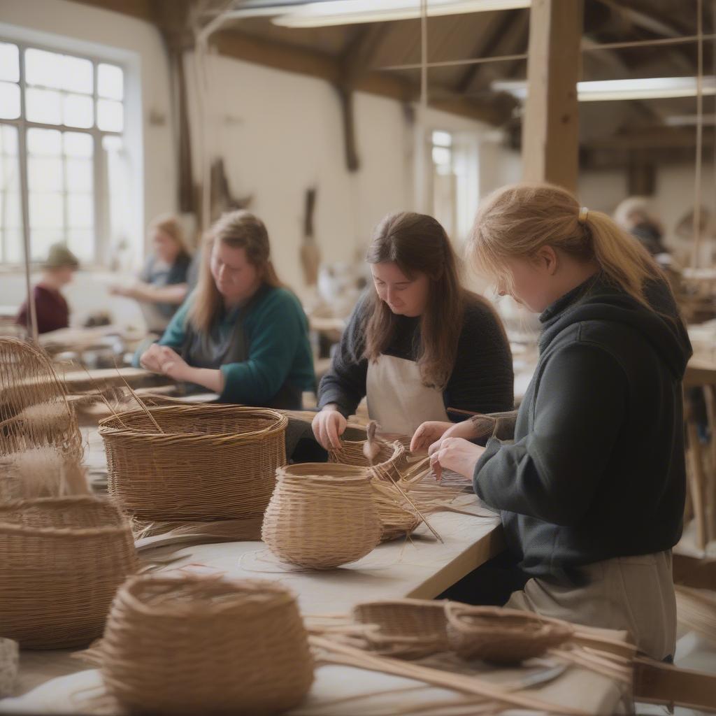 Basket Weaving Workshop in Kent