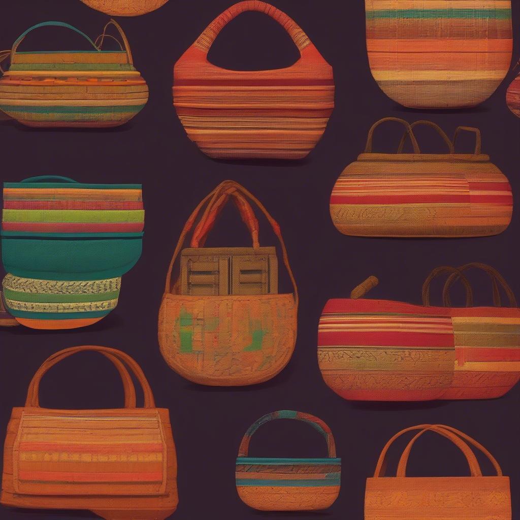 Kerala Artisan Shop Selling Woven Bags