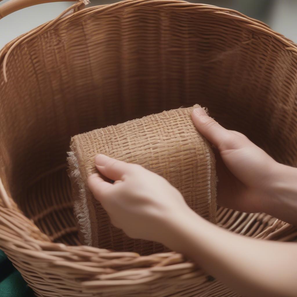 Caring for your rattan bag from Kmart