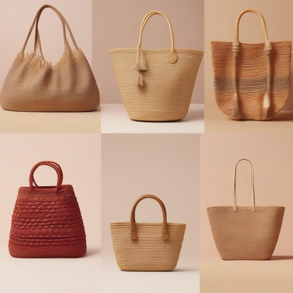 Kmart Woven Bags Variety