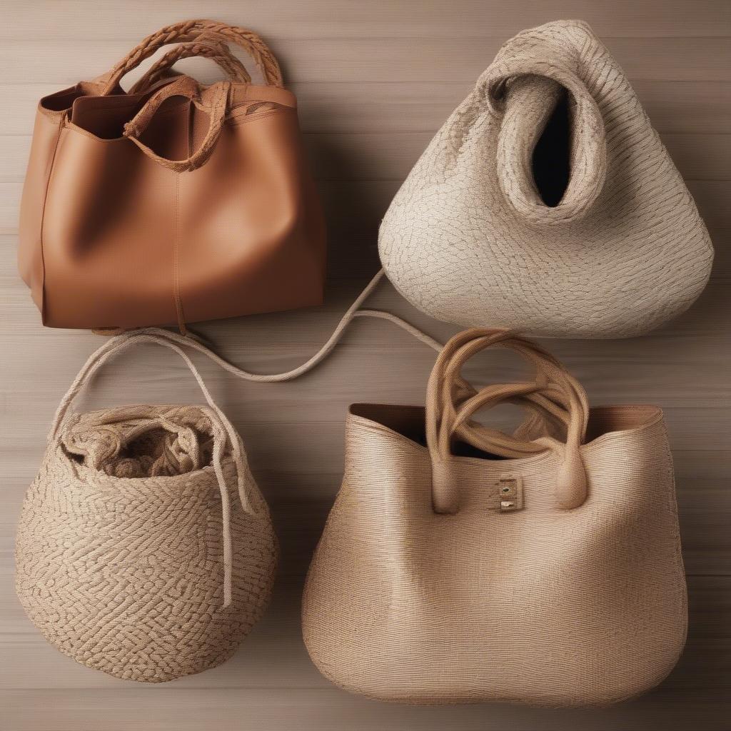 Comparing Materials for Knot Woven Bags