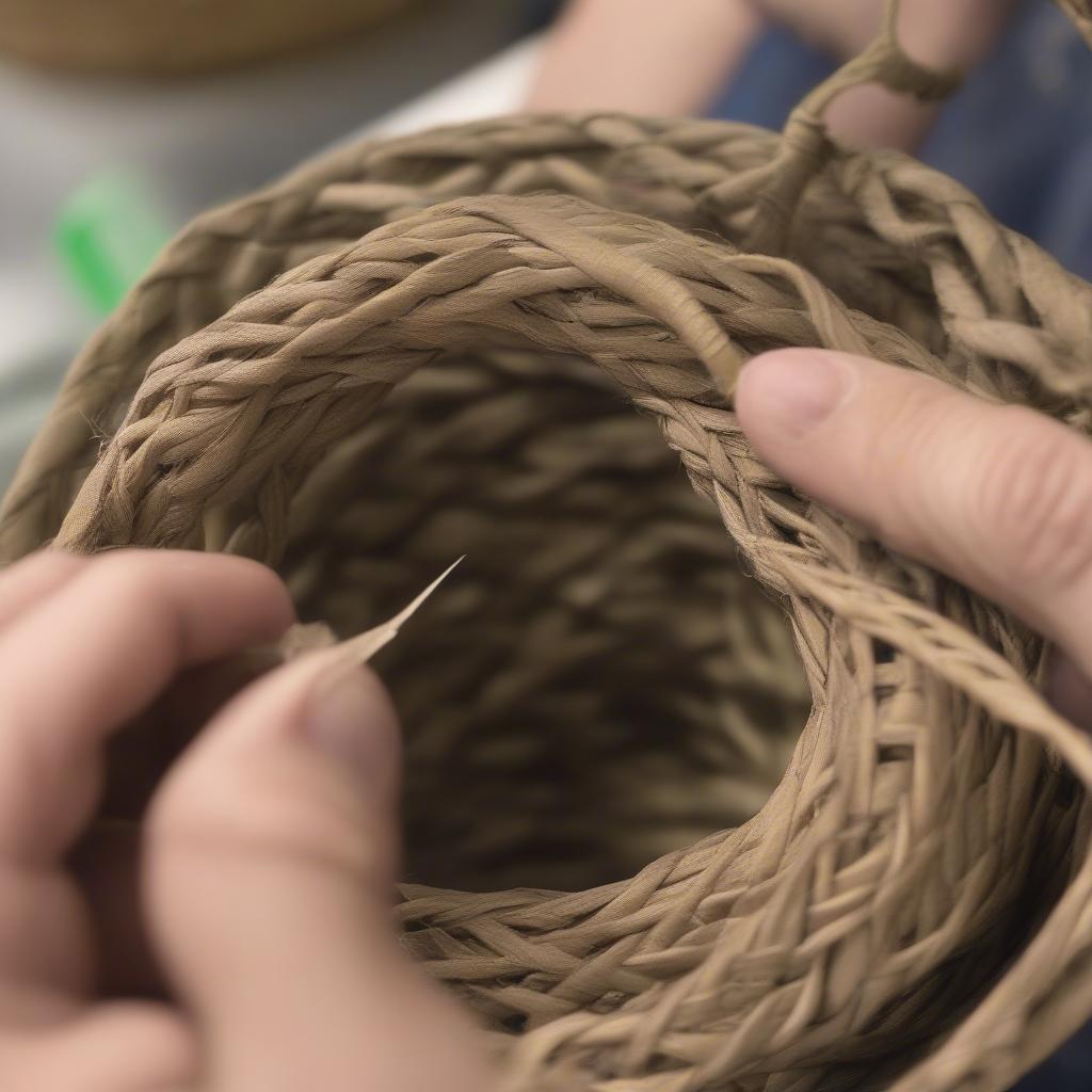 Coiling Technique for Kudzu Baskets