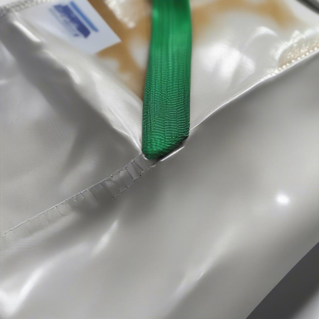 Close-up of Laminated Non-Woven Bag Features