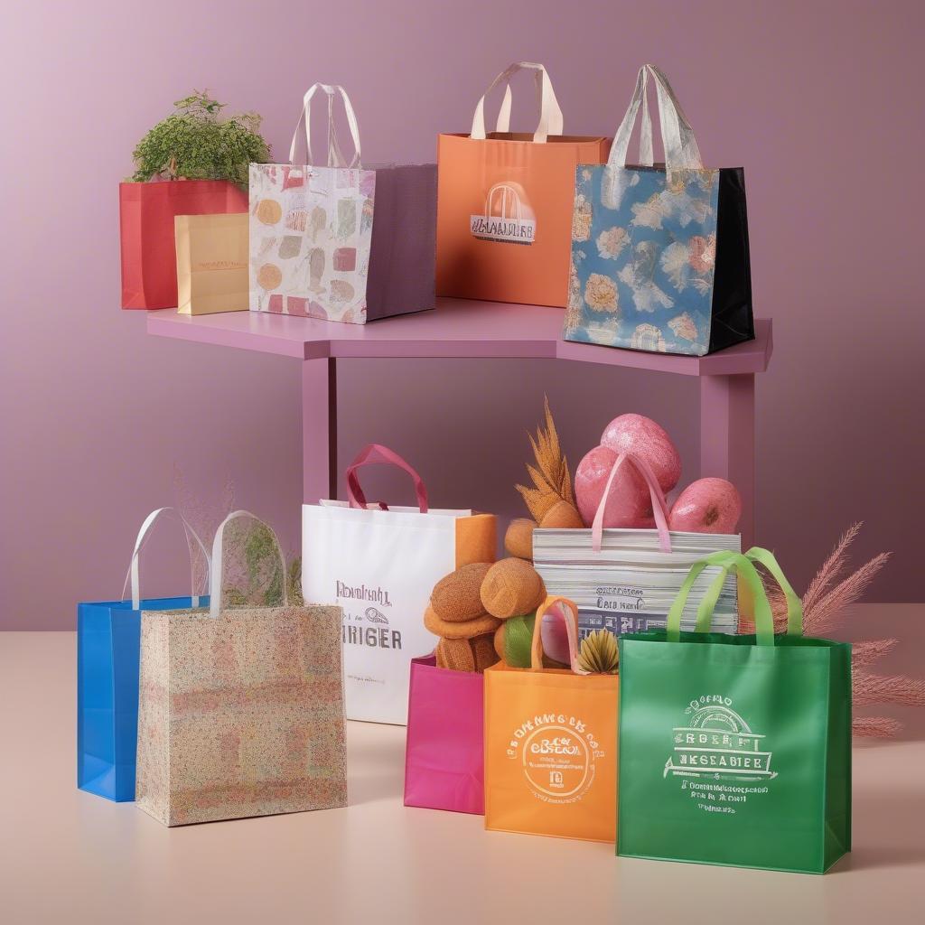 Variety of Laminated Non-Woven Shopping Bags