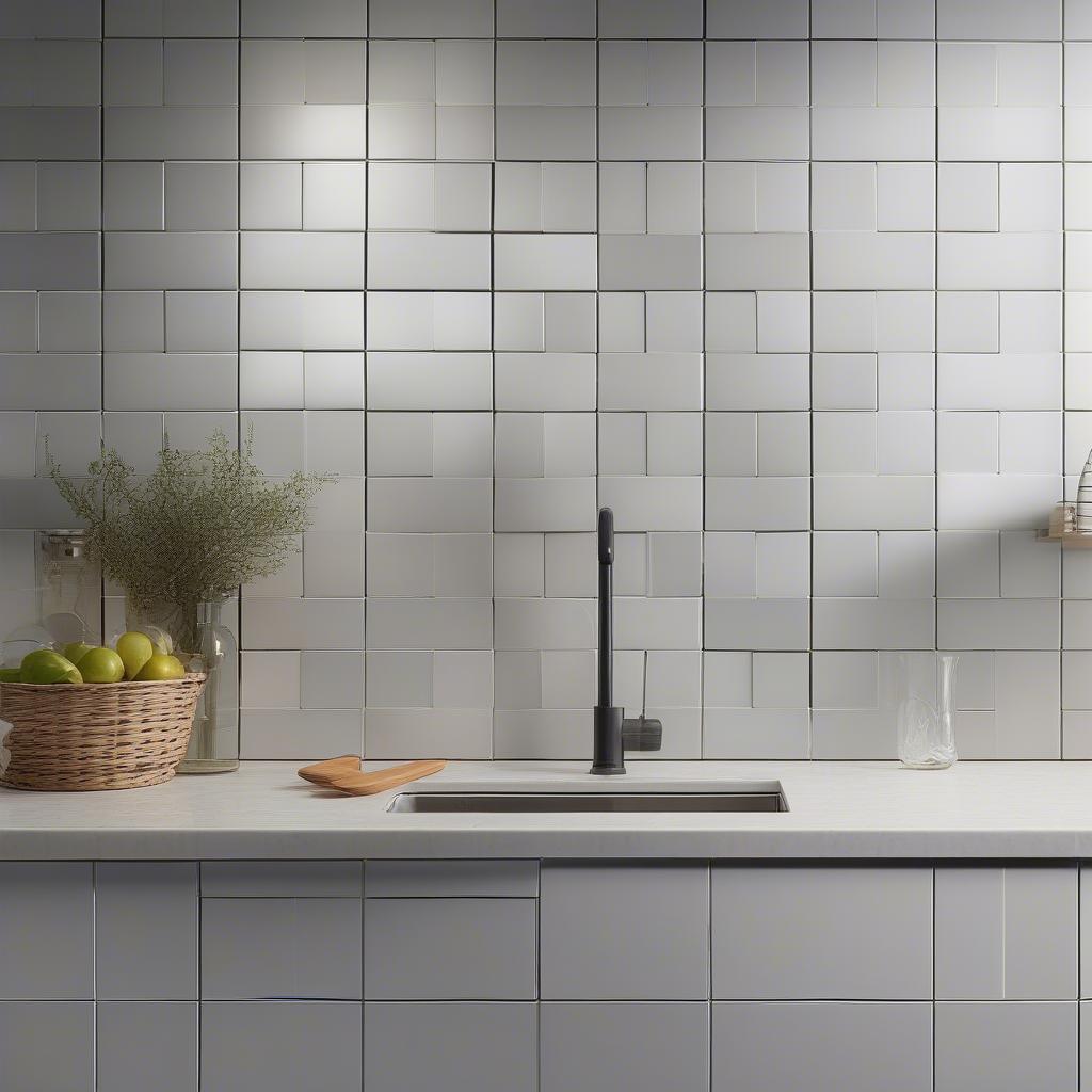 Laufen Basket Weave Tile UFCC115-1 Kitchen Backsplash