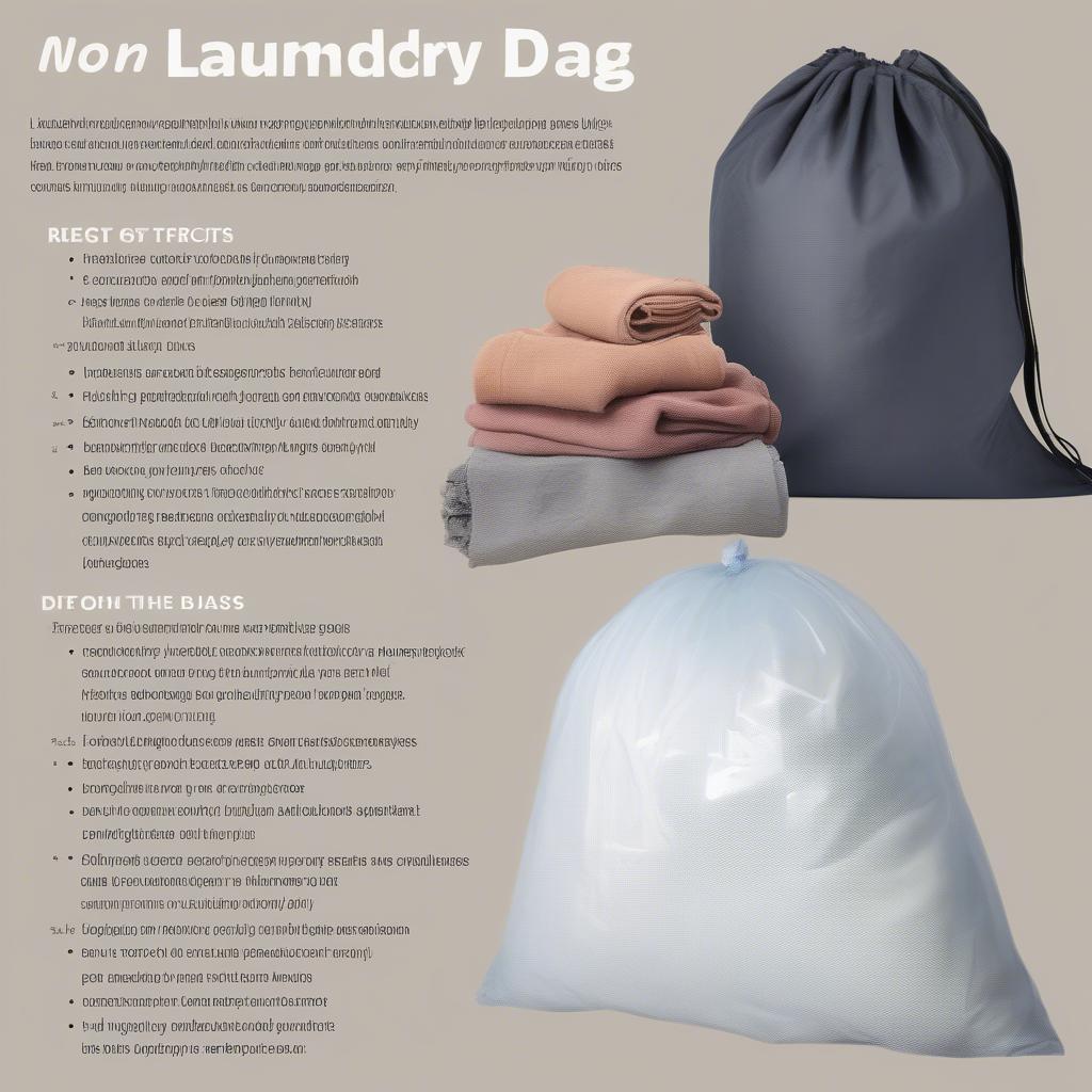 Benefits of Non-Woven Laundry Bags