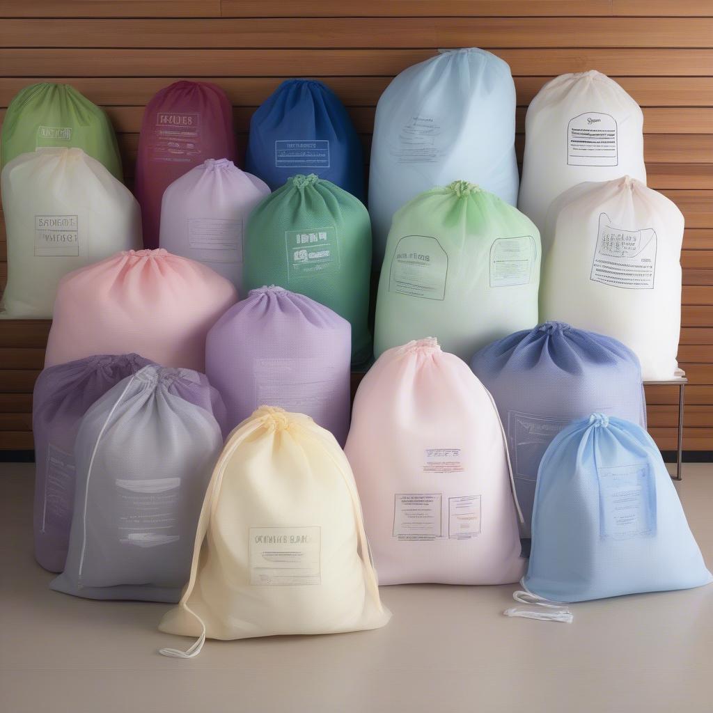 Different Types of Non-Woven Laundry Bags